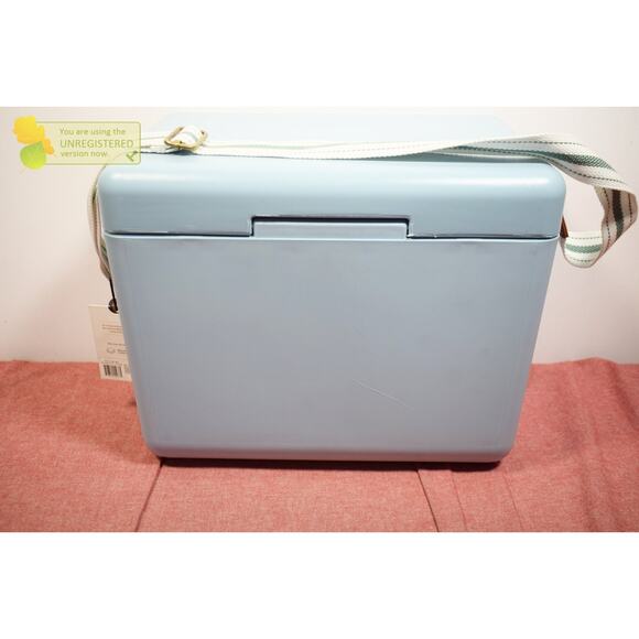 Hearth & Hand with Magnolia Hard-Sided 16can/11qt Portable Cooler Light Blue* - Picture 7 of 9